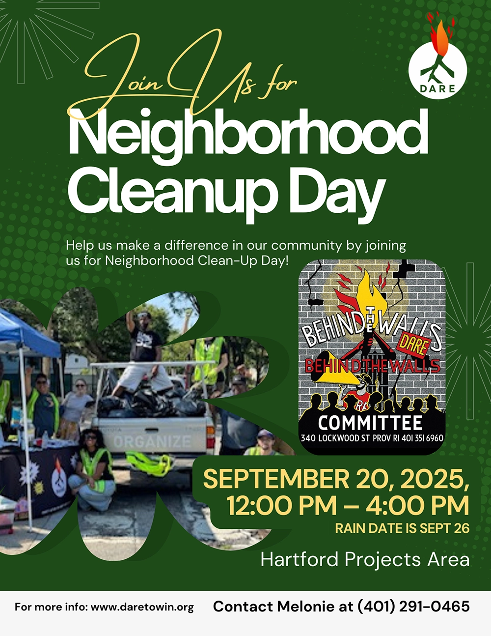 For more info www.daretowin.org.com