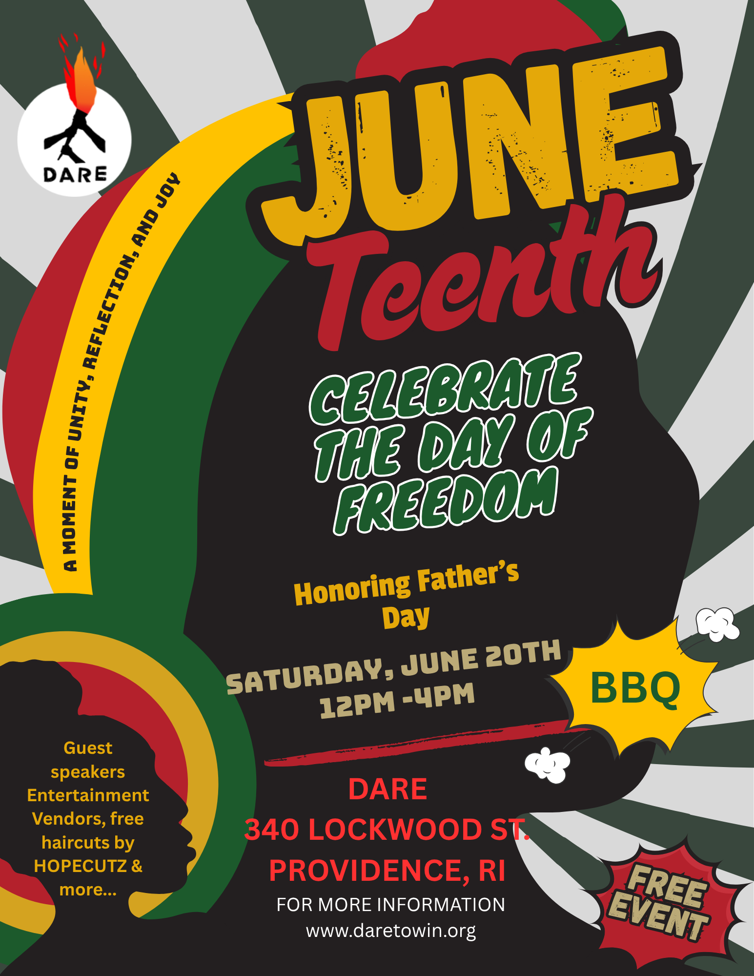 freedom & FATHER’S DAY COOKOUT